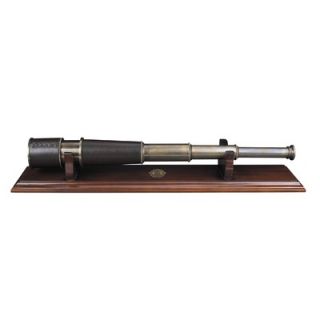 Authentic Models Spyglass with Stand in Bronze