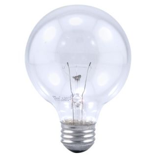 Sylvania Decor G25 25 Watt 120 V Incandescent Bulb in Clear