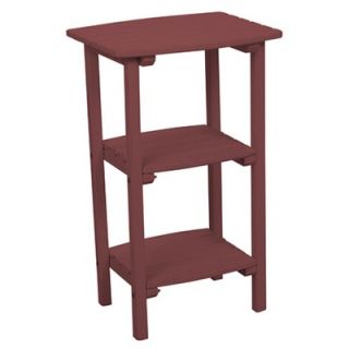 Great American Woodies Cottage Classic Three Shelf Side Table