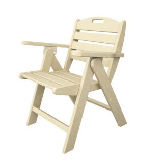 Polywood Nautical Low Back Beach Chair