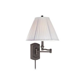 Vaxcel Swing Arm Wall Lamp in Oil Rubbed Bronze   SW WLS002OR
