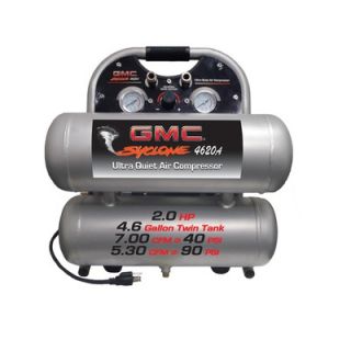 GMC Power Equipment GMC SYCLONE 4620A Ultra Quiet & Oil Free Air