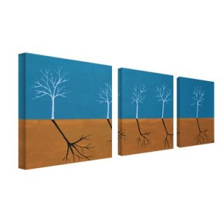 Trademark Global The March by Nicole Dietz, Canvas Art (Set of 3)   22