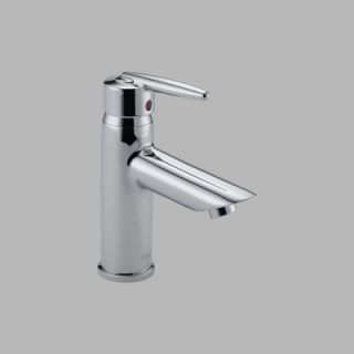 Delta Grail Single Hole Bathroom Faucet with Single Hole   585LF LPU