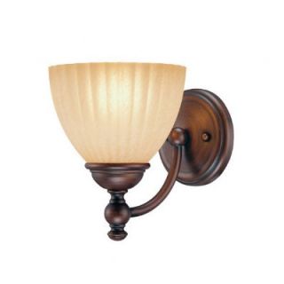  Designs Jasmine One Light Wall Sconce in English Bronze   2926 133