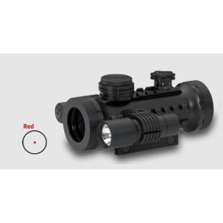BSA Optics Stealth Tactical IIluminated Sight with Laser and Light