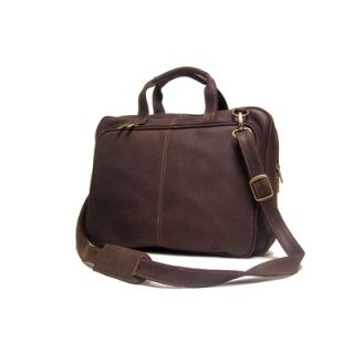 Le Donne Leather Distressed Leather Laptop Briefcase