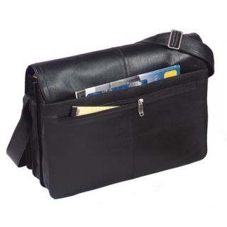 Winn International Harness Cowhide Leather Messenger Bag with