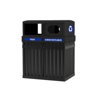 50 Gallon ArchTec Parkview Recycling Receptacle