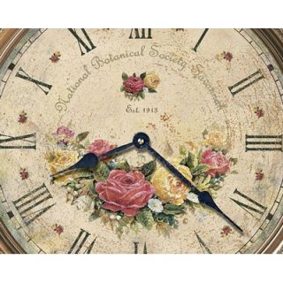 Howard Miller Savannah Botanical VII Quartz Wall Clock