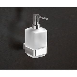 Gedy by Nameeks Lounge Wall Mounted Soap Dispenser in Chrome   5481