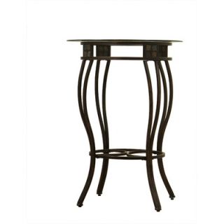 Boraam 42 Beau Pub Table in Black and Gold