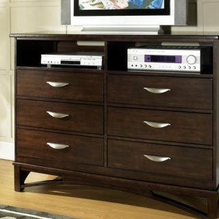 Dressers & Chests Wood Dresser, Black & White Chest of