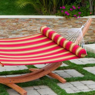 RST Outdoor Cantina Striped Quilted Hammock with Bolster Pillow   OP