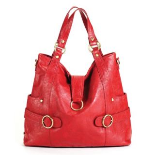 Timi and Leslie Hannah Convertible Diaper Bag in Red / Rouge