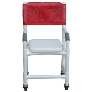 MJM International Standard Deluxe Shower Chair with Soft Seat Complete