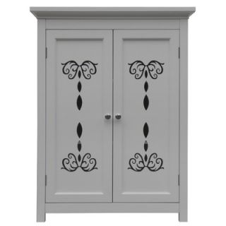 Elegant Home Fashions Dallia Floor Cabinet with 2 Doors
