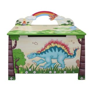 Teamson Kids Dinosaur Kingdom Childrens Toy Box   TD 0074A