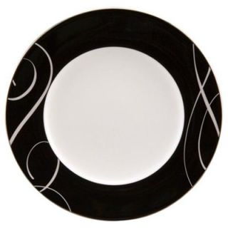 Nikko Ceramics Elegant Swirl 9 Round Accent Plate   1023 4/24