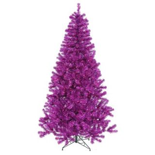 Vickerman 5 Artificial Christmas Tree with 200 Mini Lights in Purple