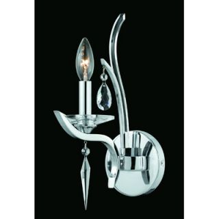 Triarch Lighting Allure One Light Wall Sconce in Chrome Plated