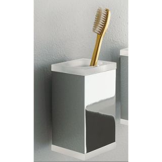 Toscanaluce by Nameeks Wall Mounted Rectangular Toothbrush Holder
