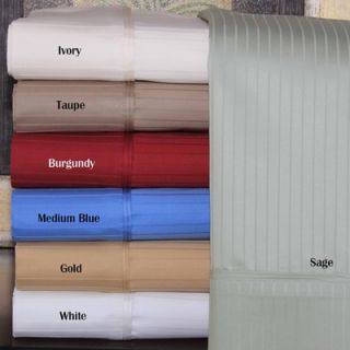Simple Luxury 1000 Thread Count Egyptian Cotton Stripe Sheet Set