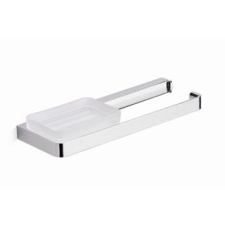 Moda Collection City Soapdish and Towel Bar in Chrome