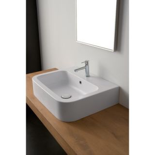 Scarabeo by Nameeks Next Wall Mount or Above Counter Vessel Sink in