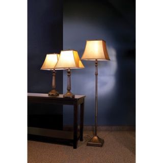 Wildon Home ® Athens Traditional 3 Piece Lamp Set