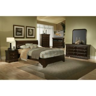 Alpine Furniture Chesapeake Sleigh Bedroom Collection   3200F / 3202