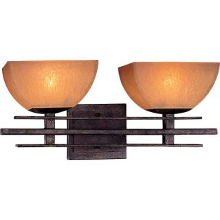 Lineage Vanity Light Wall Sconce in Iron Oxide