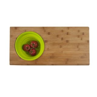 Core Bamboo Over The Sink 2 in 1 Cutting Board in One Tone