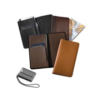 Kozmic Leather Travel Passport Wallet with 23 Credit Card Pockets