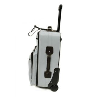 Piel Pastel Leather 22 Wheeled Traveler Suitcase