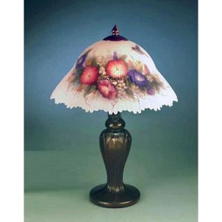 Dale Tiffany Glynda Turley Hummingbird and Flower Table Lamp in