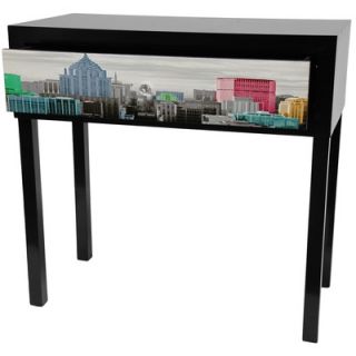 Oriental Furniture Colorful New York Console Table   CAN CAB5 NY