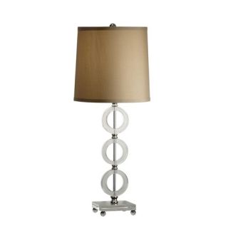 Christoff One Light Table Lamp in Polished Nickel