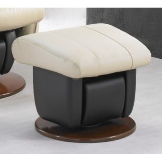 Dutailier 218 Liverpool Glider with Closed Base and Ottoman
