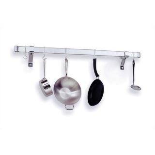 Concept Housewares 36 Hanging Pot Rack   Chrome   NP 40219