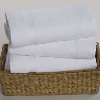 Turkish Towel Company Organic 3 Piece Bath Sheet   3 PC ORG WH BSHT