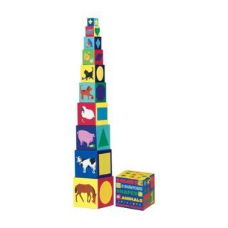 Babalu Colors, Counting, Shapes and Animals Building Block   218