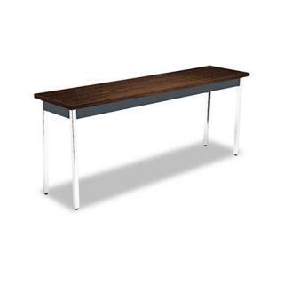 Non Folding Utility Table, Rectangular, 72w x 18d x 29h, Columbian