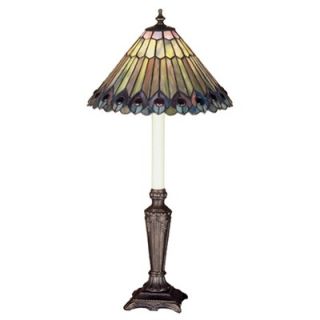 Meyda Tiffany Tiffany Jeweled Peacock Buffet Lamp