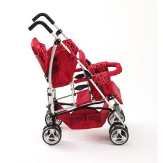 Kinderwagon Hop Stroller   Model #610 Red
