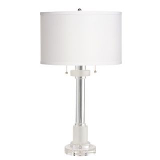 Tadpoles Chandelier Table Lamp in Clear White   ctlapl010