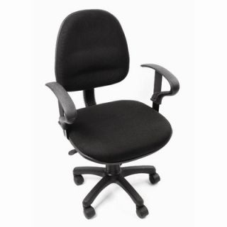  Back Bonded Office Chair with Curved and Padded Arms   238 027