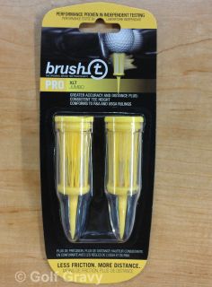 Brush T Golf Tees XLT 1 Pack of 2 Brush Tees