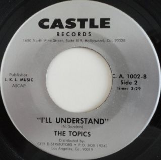70s Sweet Soul 45 Topics Ill Understand on Castle Listen