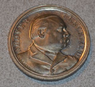 Grover Cleveland in Remembrance of The Message of Dec 6th 1887 Token